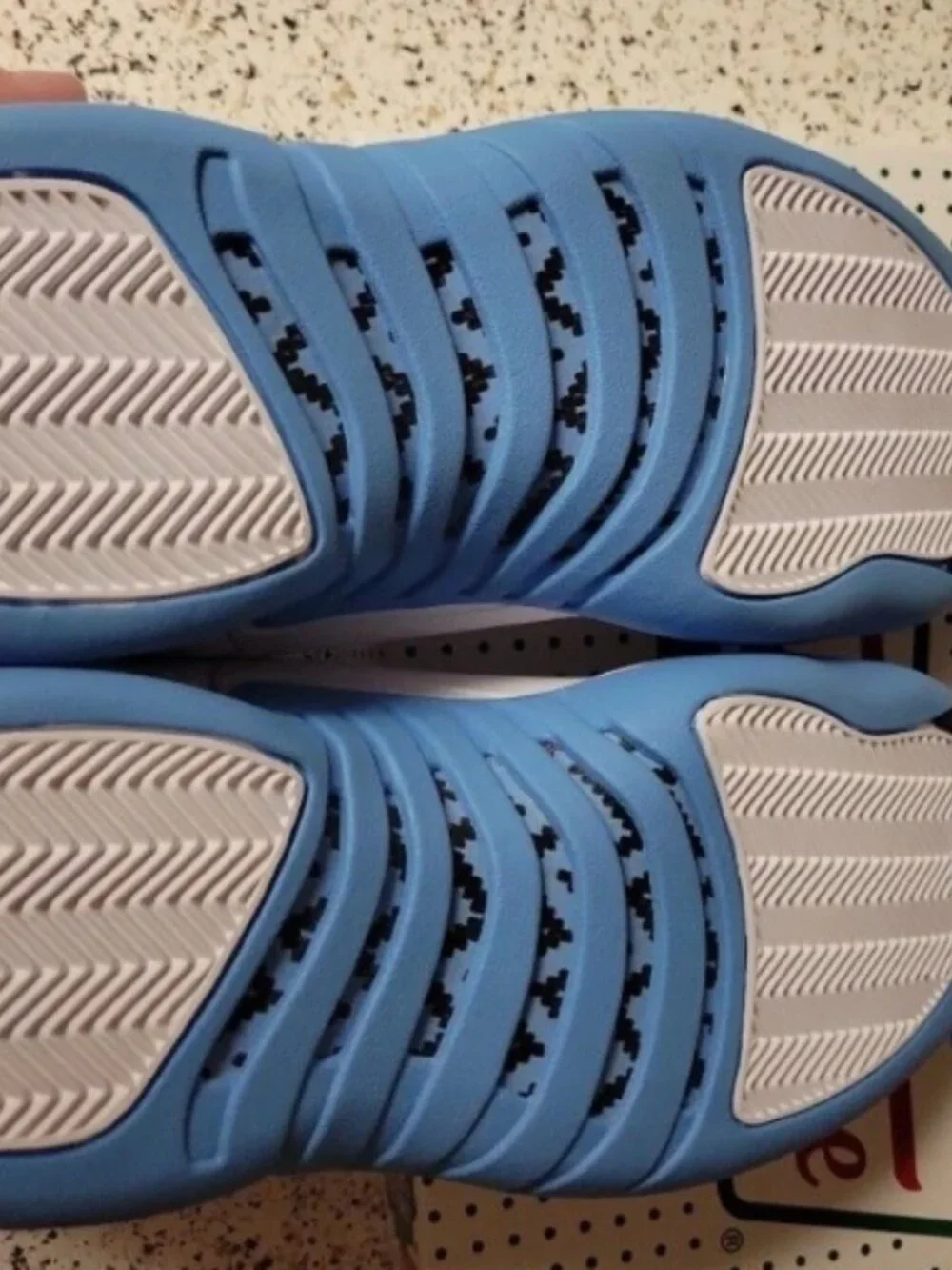 Jordan 12 Retro Melo UNC Men's High-Top Sneakers
